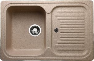 Кухонная мойка Granicom G-013 кремовый