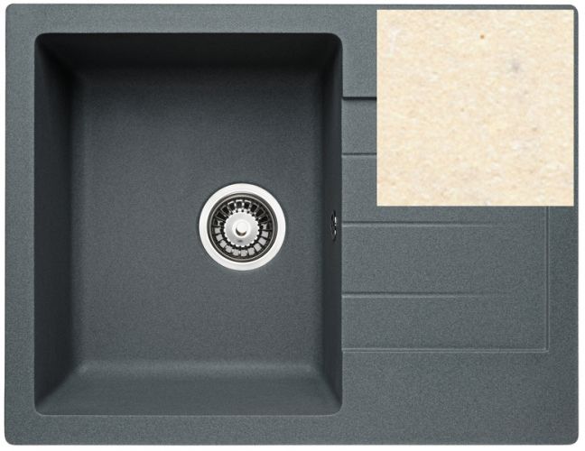 Кухонная мойка Granicom G-016 шампань