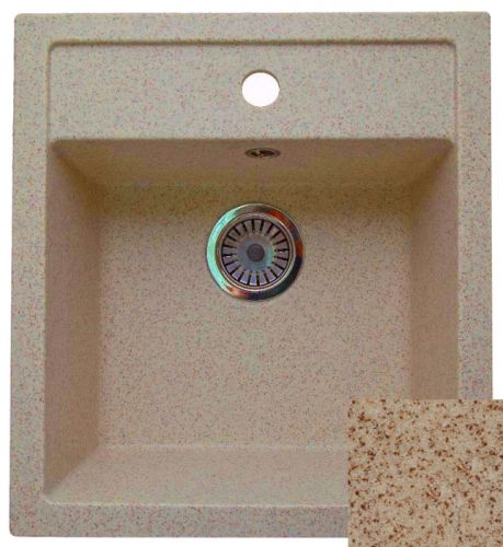 Кухонная мойка Granicom G-021 крем