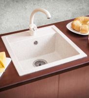 Кухонная мойка Granicom G-021 шампань