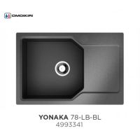 Врезная кухонная мойка Omoikiri Yonaka 78-LB-BL