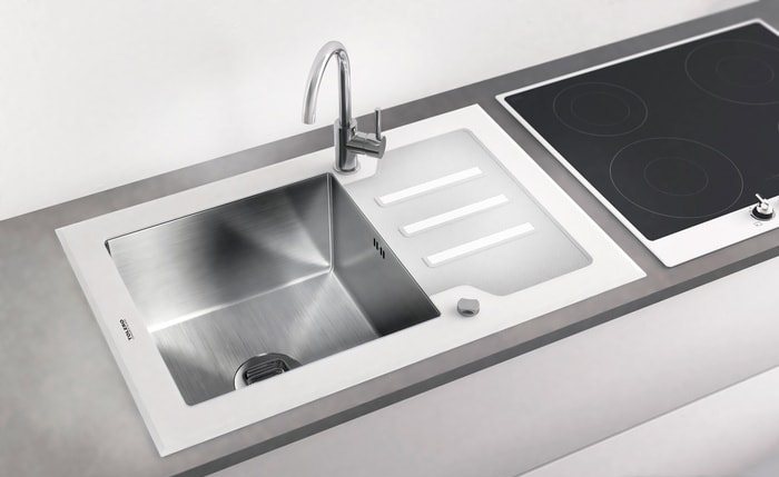 Кухонная мойка Tolero TG-660 (White), фото 2