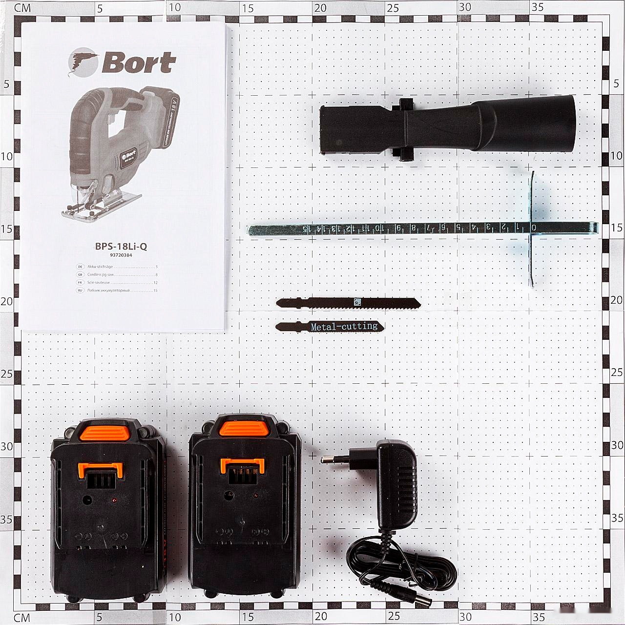 Электролобзик BORT BPS-18LI-Q, фото 8