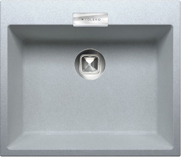 Кухонная мойка Tolero Loft TL-580 (Grey metallic)