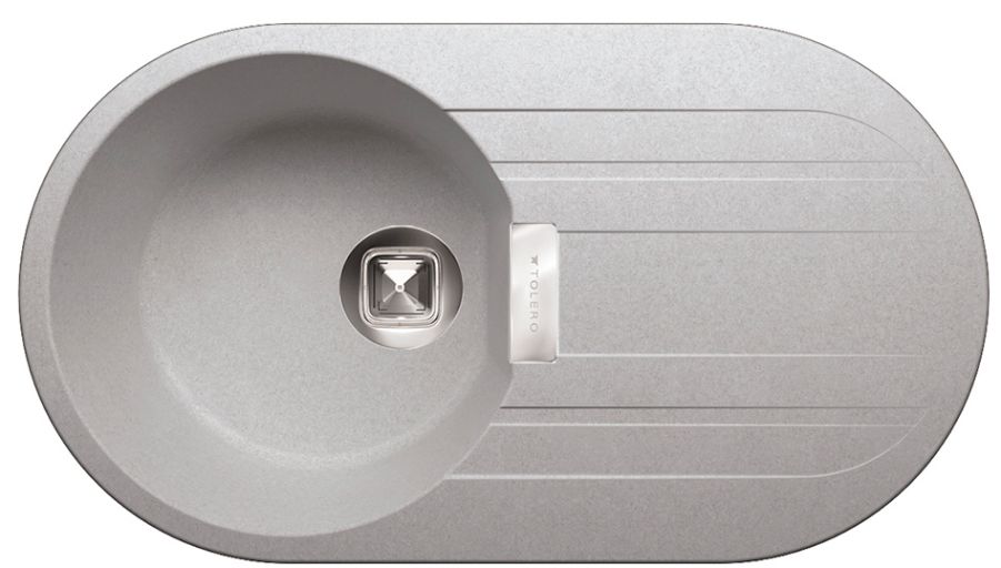 Кухонная мойка Tolero Loft TL-780 (Grey metallic), фото 1