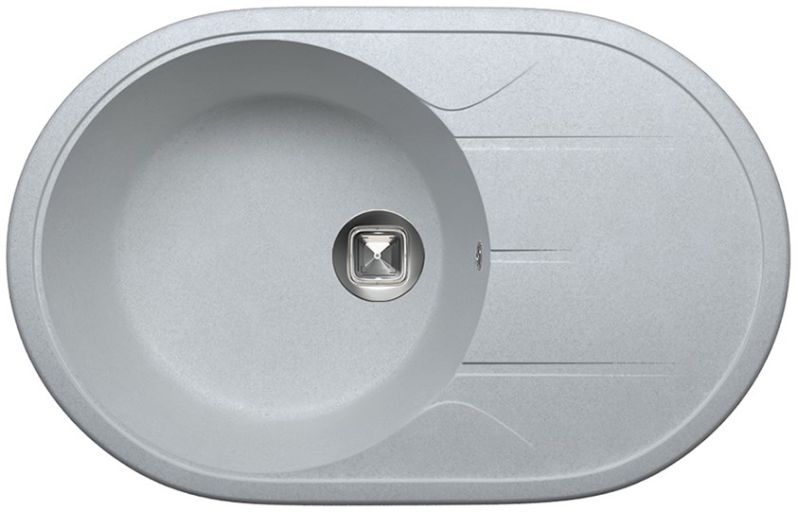 Мойка кухонная Tolero R-116 (серый металлик), фото 1