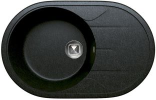 Мойка кухонная Tolero R-116 (черный)