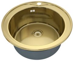 Кухонная мойка Zorg PVD SZR-510/205 BRONZE