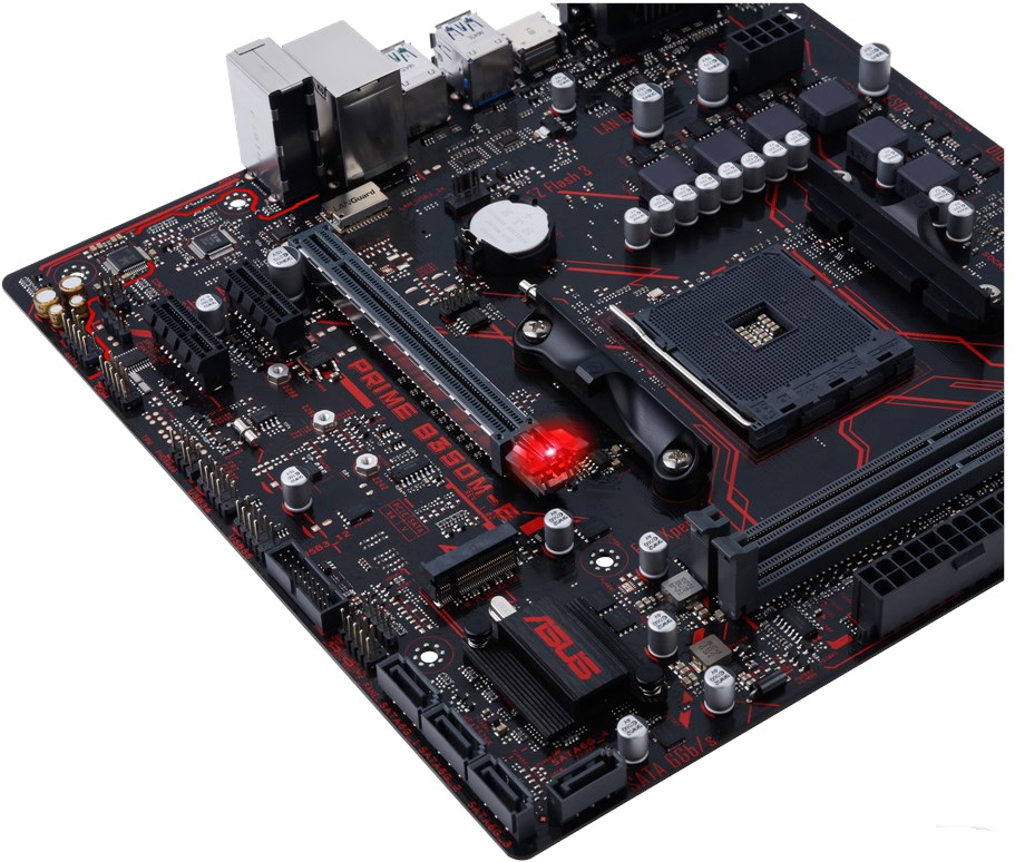 Материнская плата Asus Prime B350M-E, фото 2