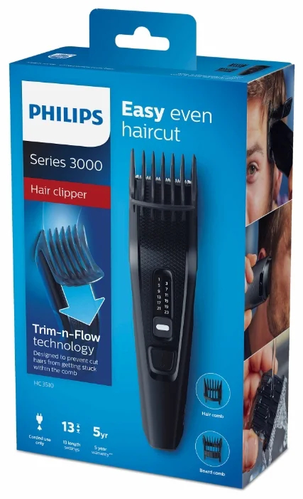 Машинка для стрижки волос Philips HC3510/15 Series 3000, фото 5