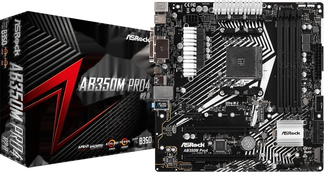Материнская плата ASROCK AB350M Pro4 R2.0, фото 5