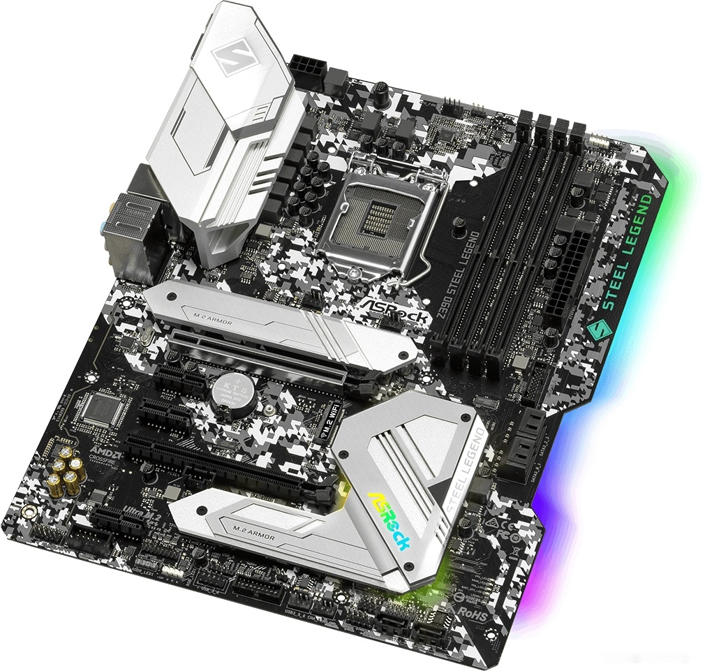 Материнская плата ASROCK Z390 Steel Legend, фото 2