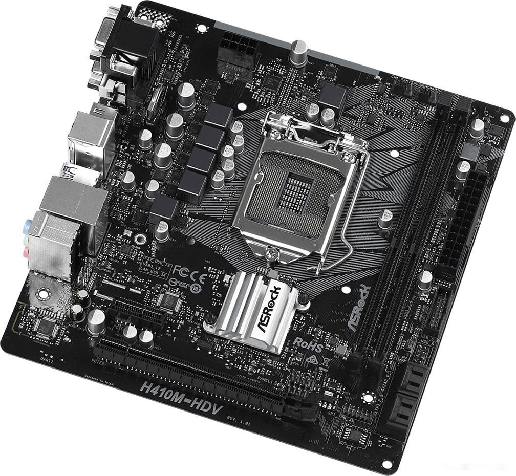 Материнская плата ASROCK H410M-HDV, фото 2
