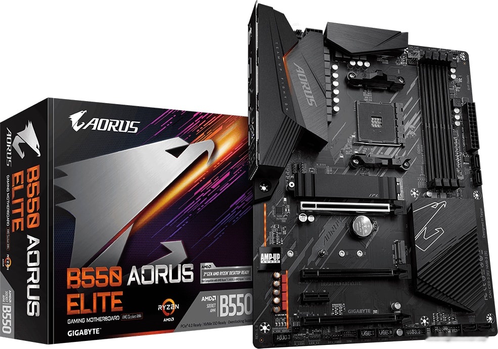 Материнская плата Gigabyte B550 Aorus Elite (rev. 1.0), фото 8