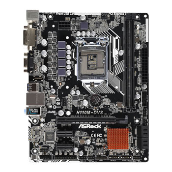 Материнская плата ASROCK H110M-DVS, фото 2