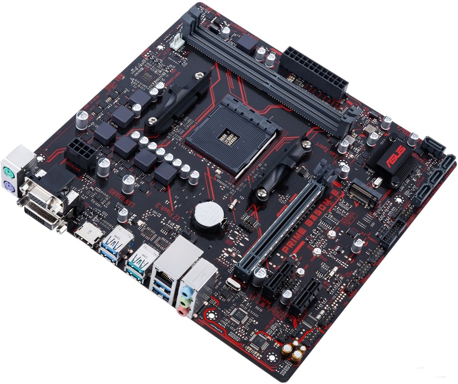 Материнская плата Asus Prime B350M-E, фото 3