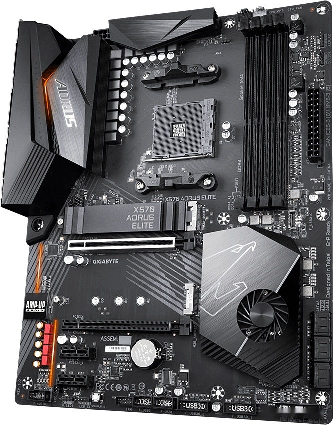 Материнская плата Gigabyte X570 Aorus Elite, фото 3