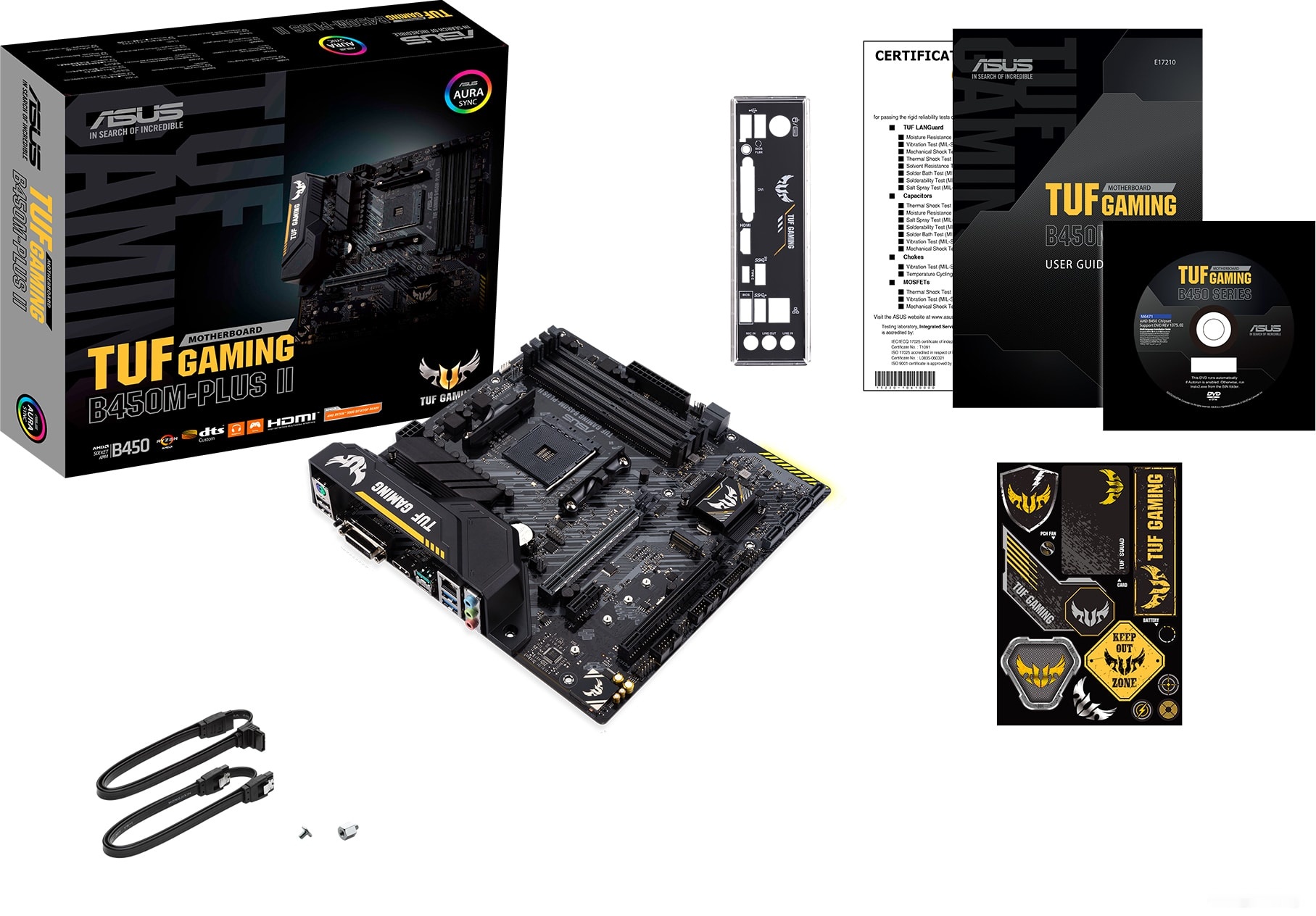 Материнская плата Asus TUF Gaming B450M-Plus II, фото 5
