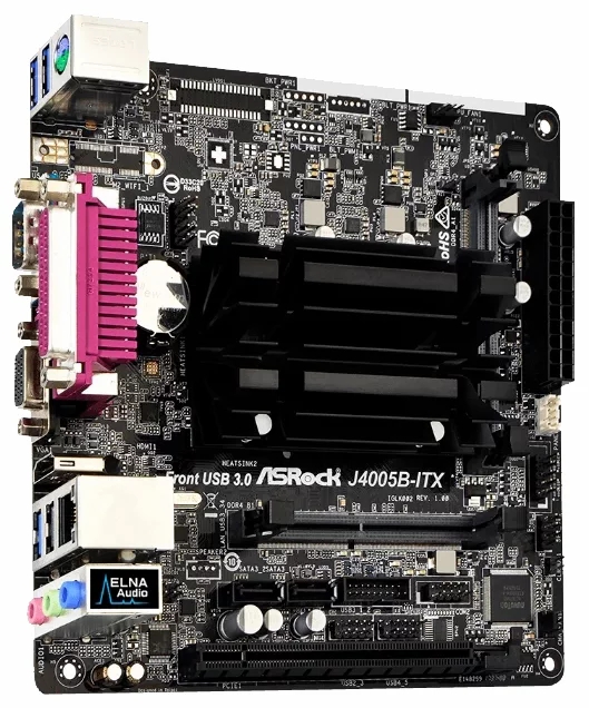 Материнская плата ASROCK J4005B-ITX, фото 3
