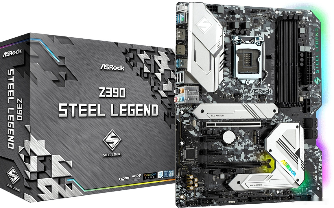 Материнская плата ASROCK Z390 Steel Legend, фото 5