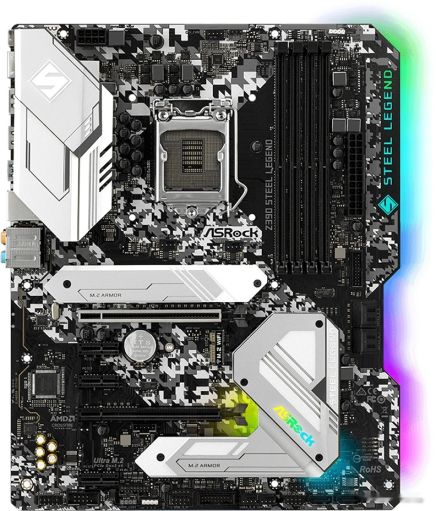 Материнская плата ASROCK Z390 Steel Legend, фото 1