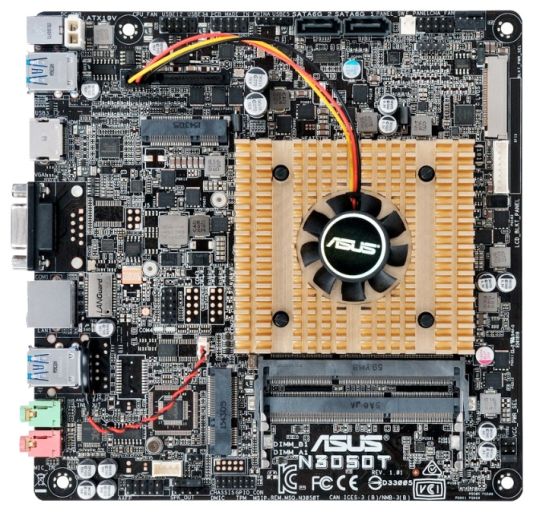 Материнская плата Asus N3050T, фото 1