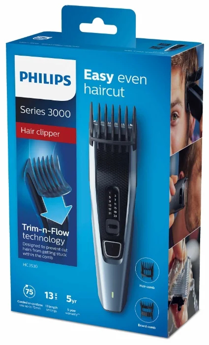 Машинка для стрижки волос Philips HC3530/15 Series 3000, фото 4