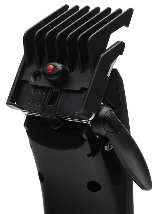 Машинка для стрижки волос Polaris PHC 2501 (Red), фото 3