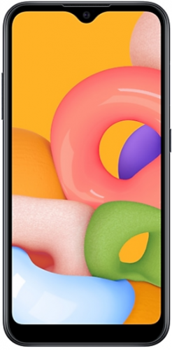 Смартфон Samsung Galaxy A01 (Black)