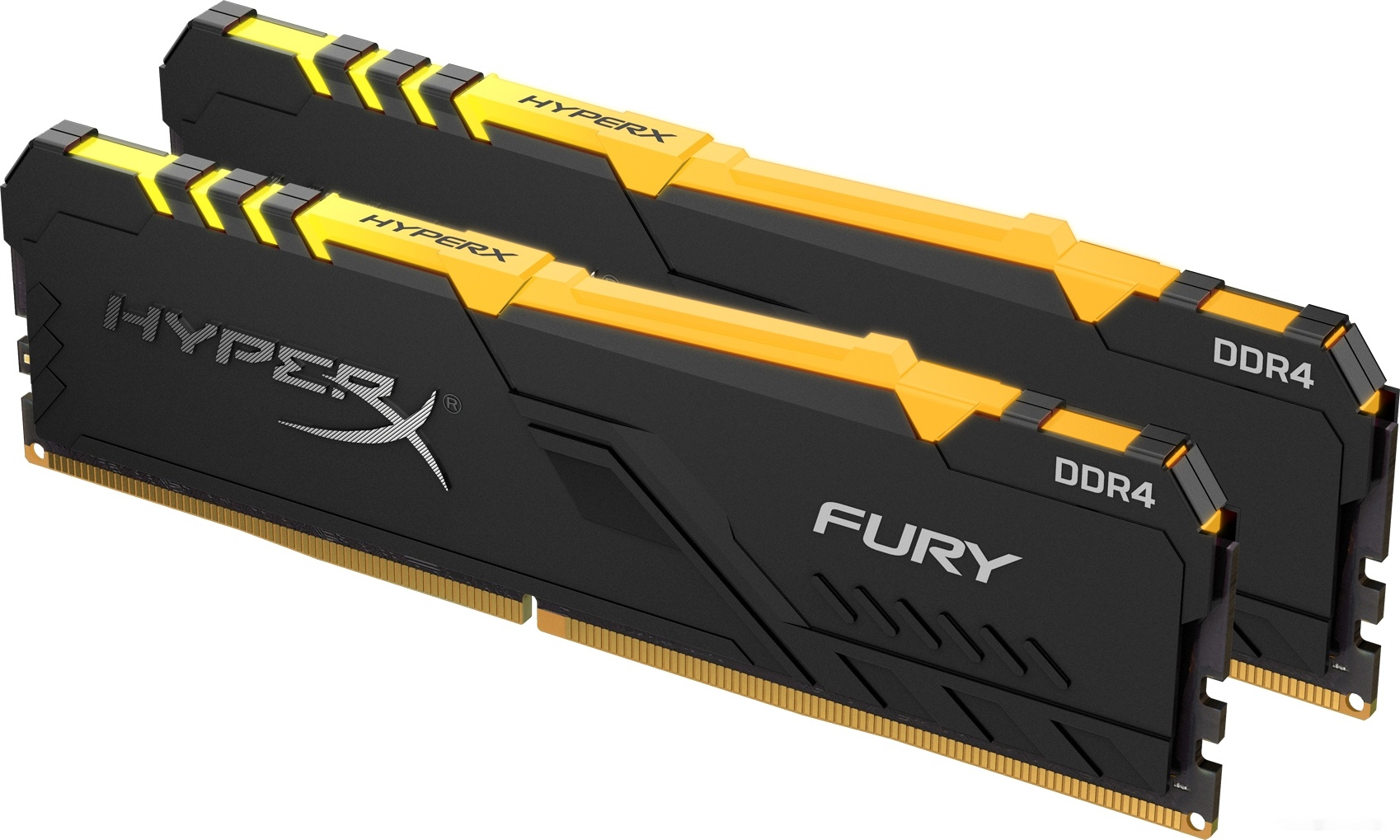 Оперативная память HyperX Fury RGB 2x16GB DDR4 PC4-27700 HX434C16FB3AK2/32, фото 2