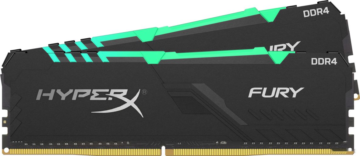 Оперативная память HyperX Fury RGB 2x16GB DDR4 PC4-27700 HX434C16FB3AK2/32, фото 1