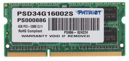 Модуль памяти Patriot Memory PSD34G16002S