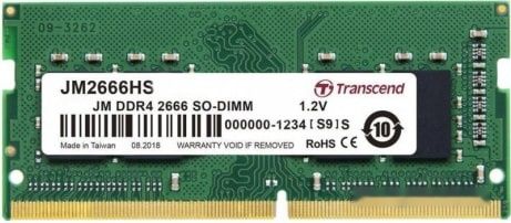 Оперативная память Transcend JetRam 8GB DDR4 SODIMM PC4-21300 JM2666HSG-8G, фото 1