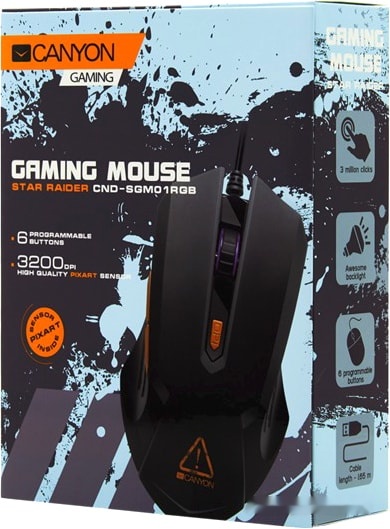 Игровая мышь Canyon CND-SGM01RGB, фото 3