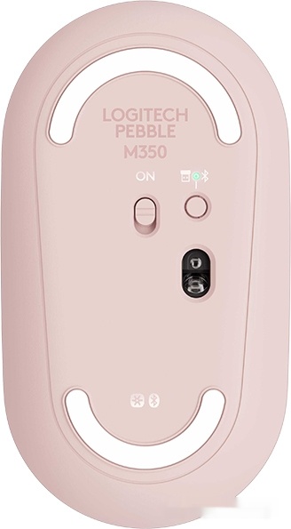 Мышь Logitech M350 Pebble (розовый), фото 4