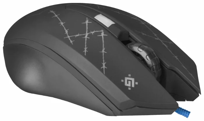 Мышь Defender Forced GM-020L Black USB, фото 15