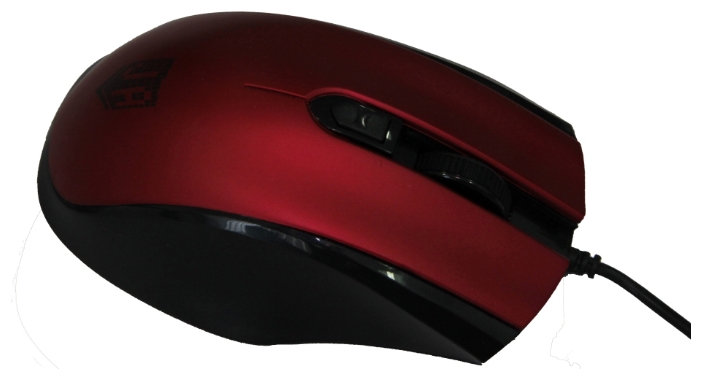 Мышь Jet.A OM-U50 Black-Red USB, фото 4