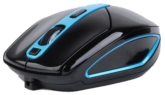 Мышь A4Tech G11-590FX-3 Black-Blue USB, фото 2