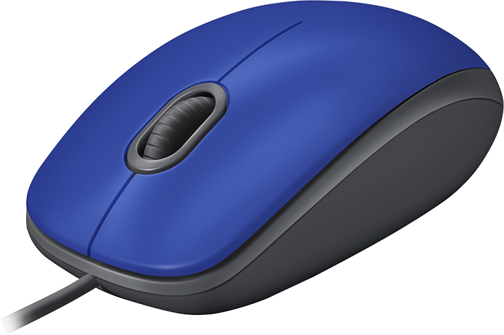 Мышь Logitech M110 Silent (Blue), фото 3