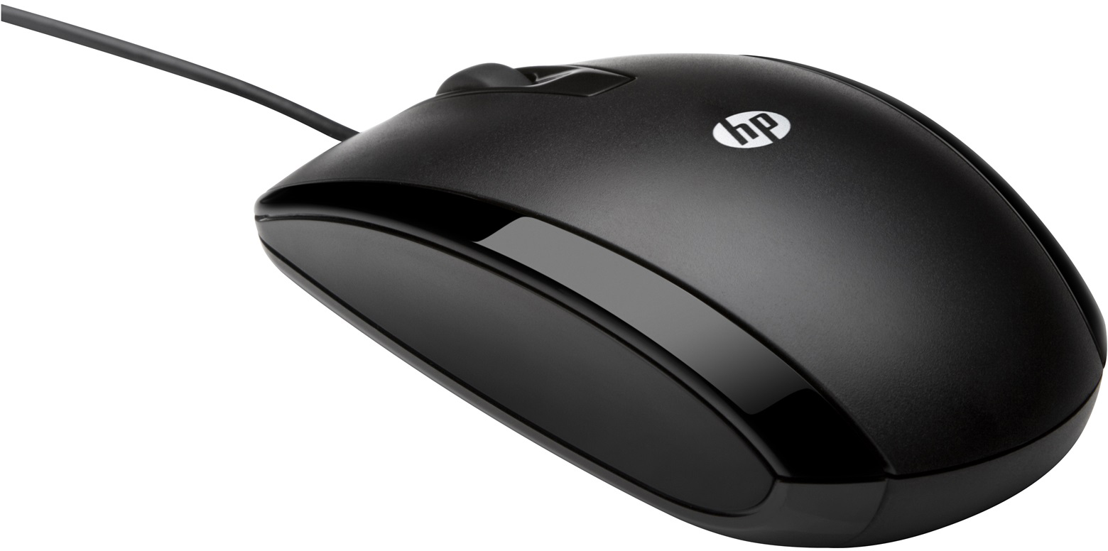 Мышь HP X500 Wired Mouse E5E76AA Black USB, фото 2