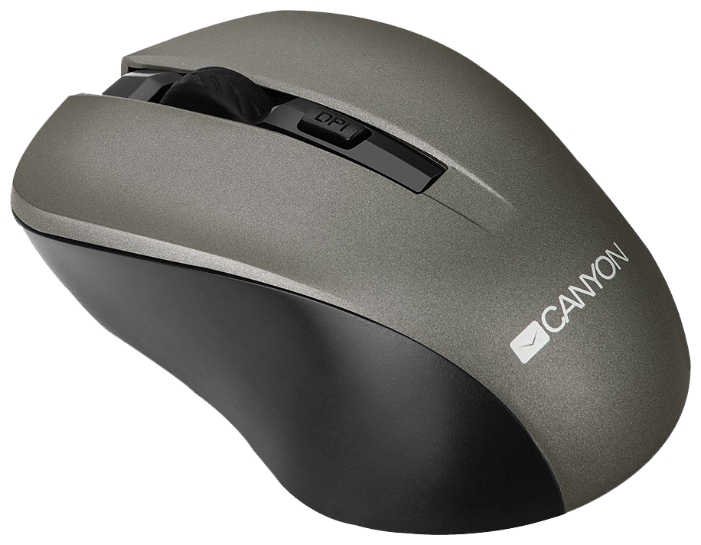 Мышь Canyon CNE-CMSW1G Grey USB, фото 2