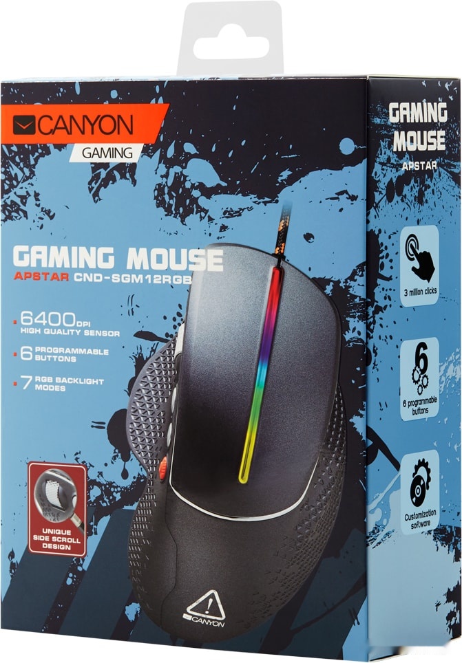 Игровая мышь Canyon CND-SGM12RGB, фото 5