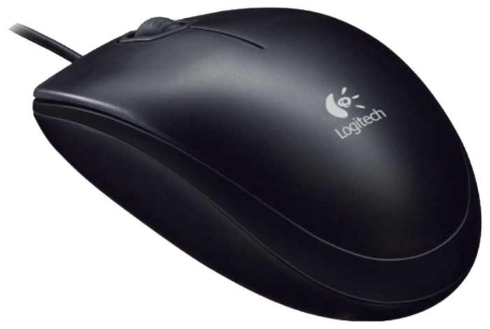Мышь Logitech B100 Black USB, фото 2