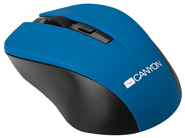 Мышь Canyon CNE-CMSW1BL Blue USB, фото 2