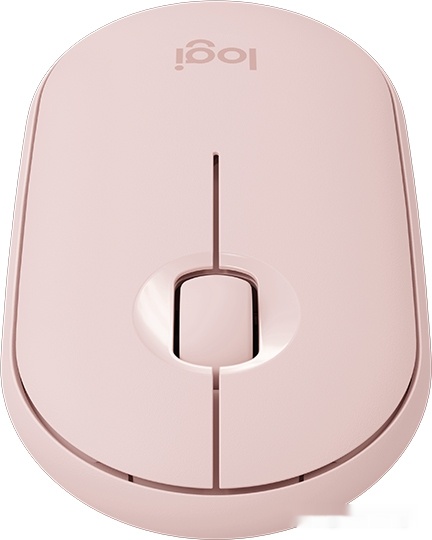 Мышь Logitech M350 Pebble (розовый), фото 3