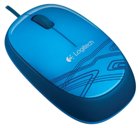 Мышь Logitech Mouse M105 Blue USB, фото 2