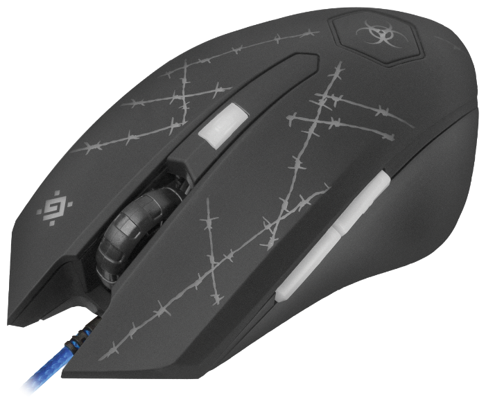Мышь Defender Forced GM-020L Black USB, фото 14
