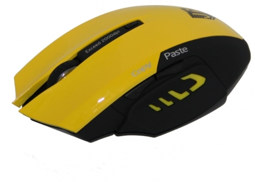 Мышь Jet.A OM-U54G Yellow USB, фото 2