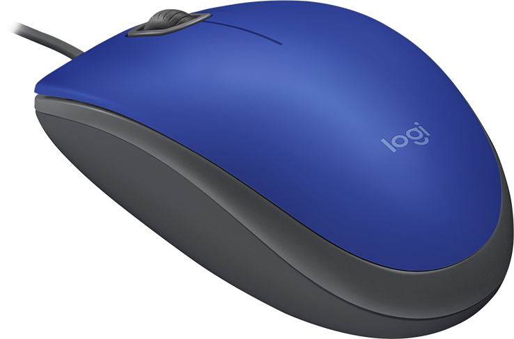 Мышь Logitech M110 Silent (Blue), фото 2