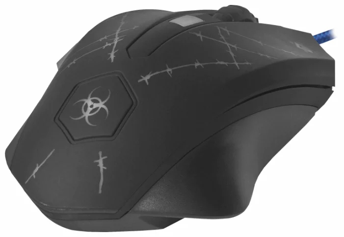 Мышь Defender Forced GM-020L Black USB, фото 16